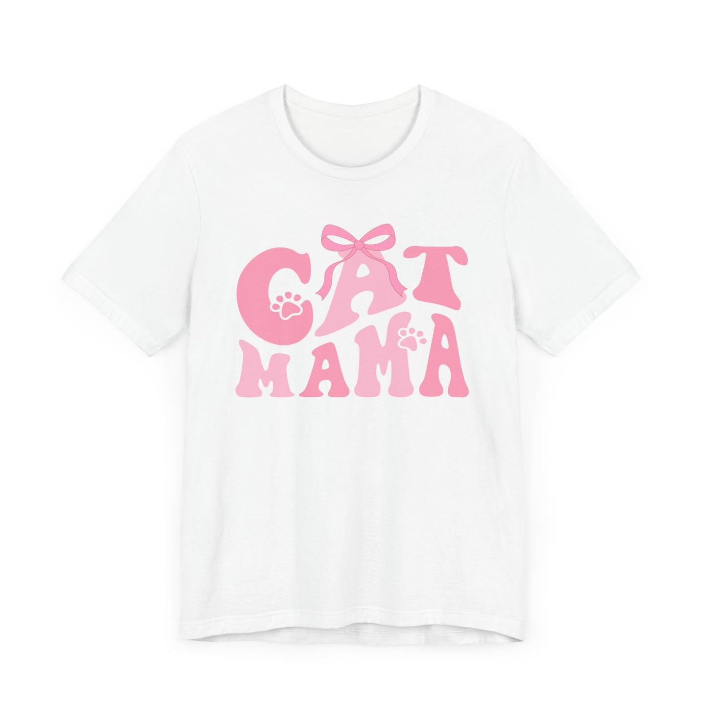 Cat lover's gift for a cat mom. Unisex Jersey Short Sleeve Tee. Gift for Cat Mom