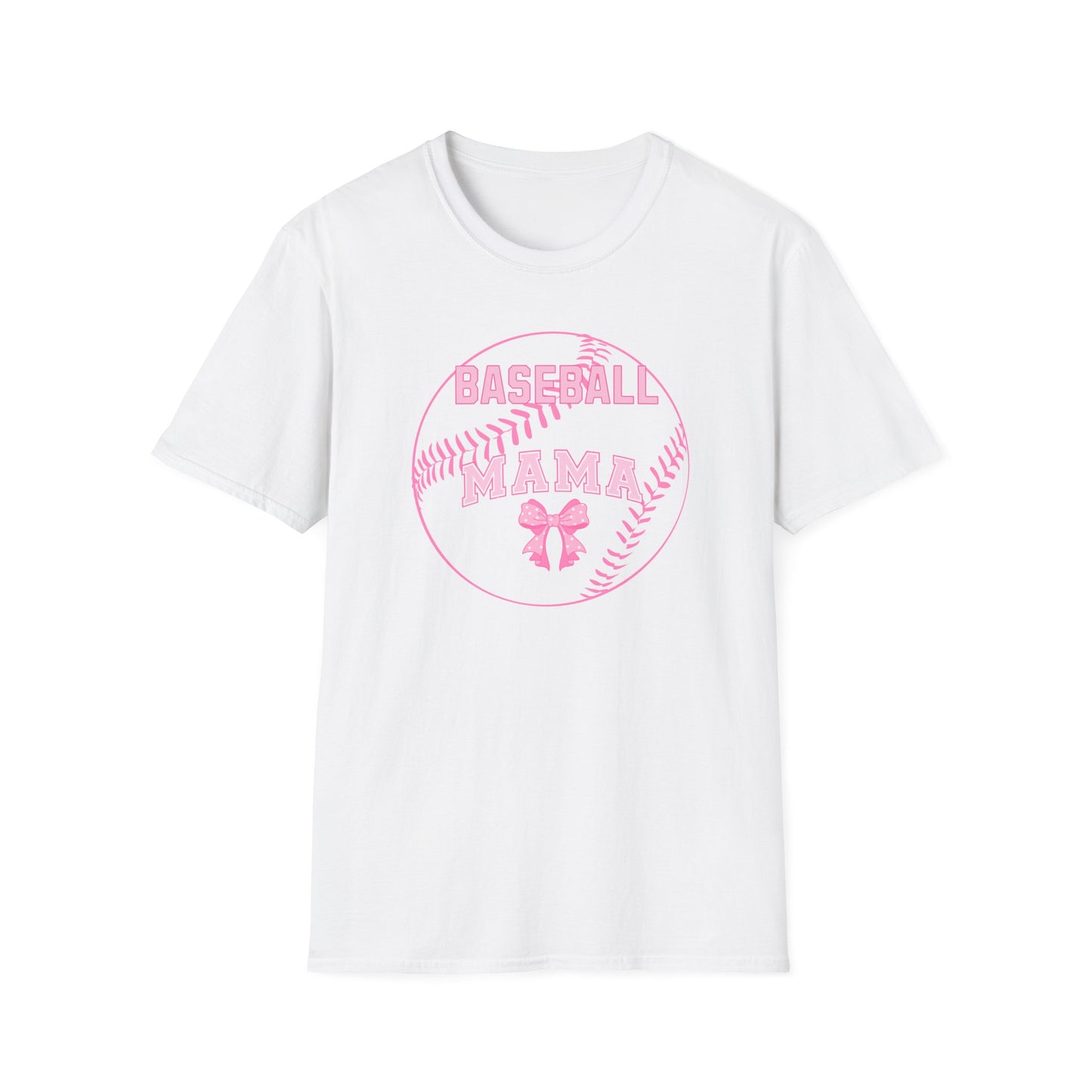 Mama Baseball shirt Unisex Softstyle T-Shirt