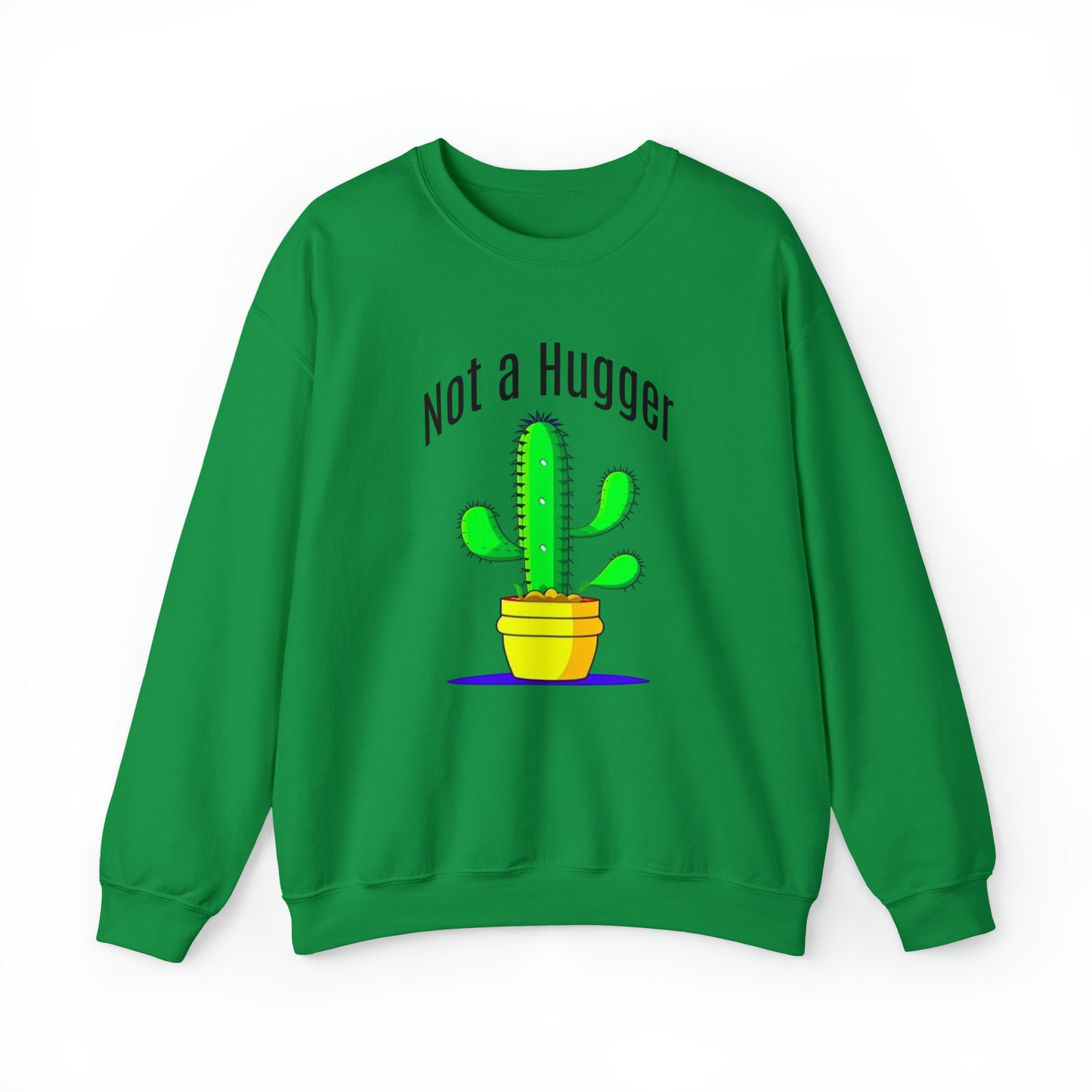 Not a Hugger Unisex Heavy Blend™ Crewneck Sweatshirt | For someone who appreciates personal space and values their own bubble!