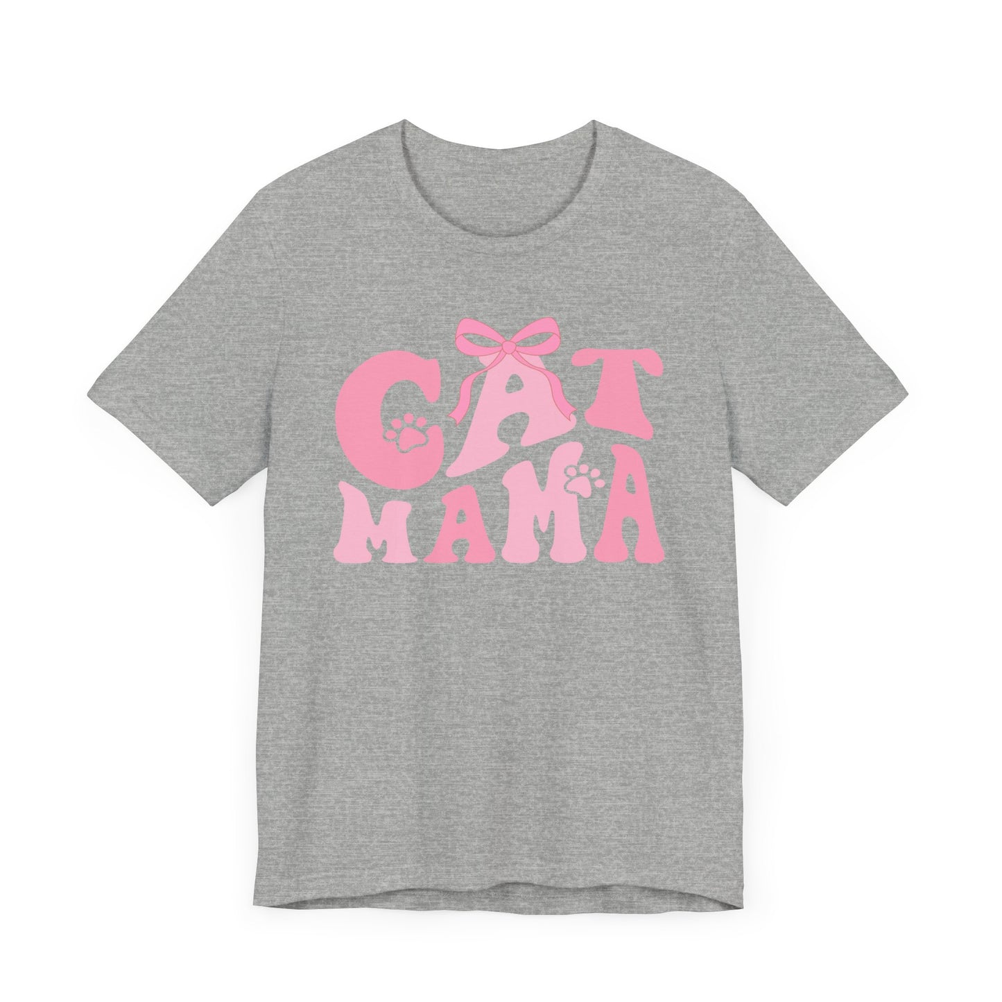 Cat lover's gift for a cat mom. Unisex Jersey Short Sleeve Tee. Gift for Cat Mom