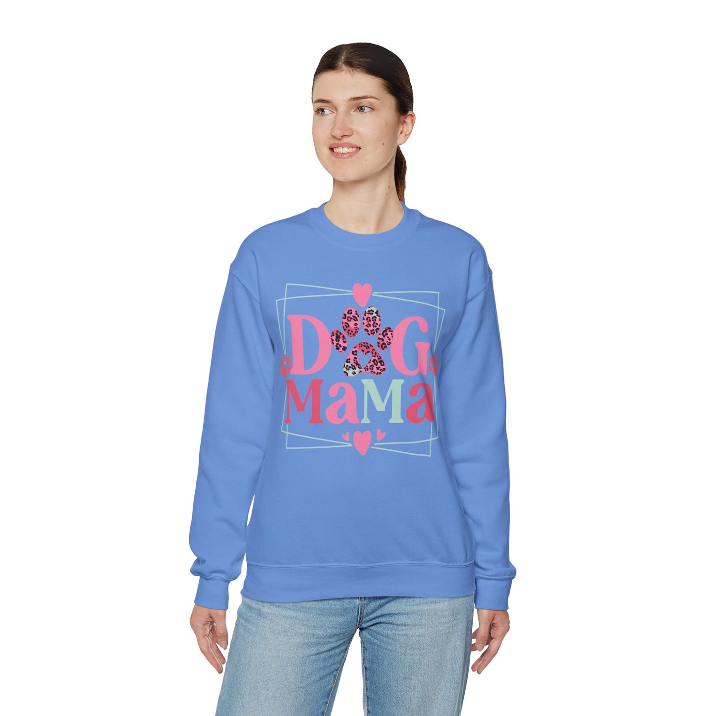 Dog Mama Unisex Sweatshirt. Great gift for Dog Loving Mama