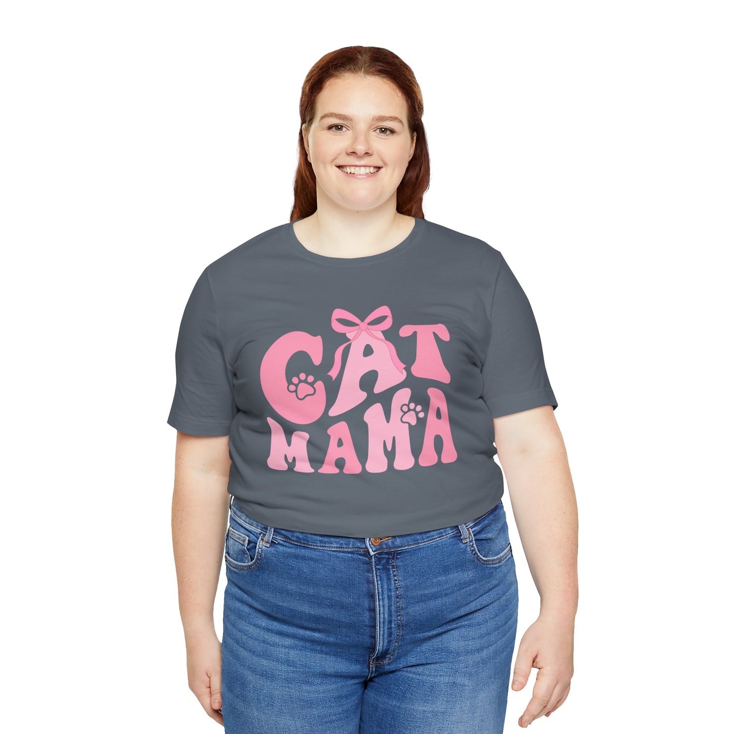 Cat lover's gift for a cat mom. Unisex Jersey Short Sleeve Tee. Gift for Cat Mom