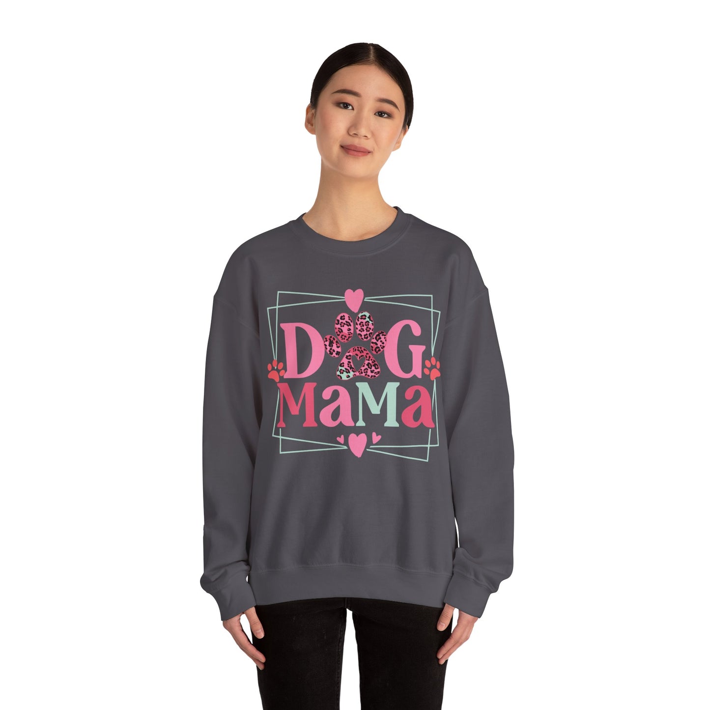 Dog Mama Unisex Sweatshirt. Great gift for Dog Loving Mama