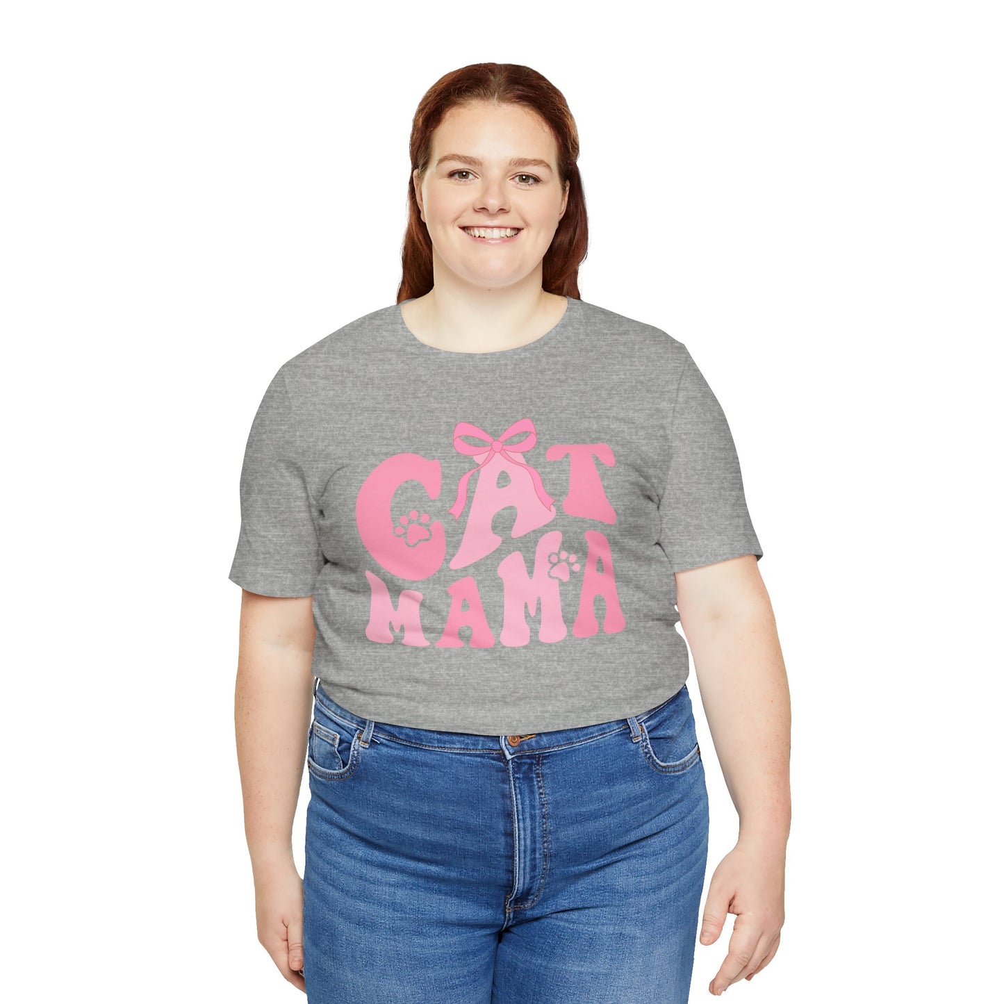 Cat lover's gift for a cat mom. Unisex Jersey Short Sleeve Tee. Gift for Cat Mom