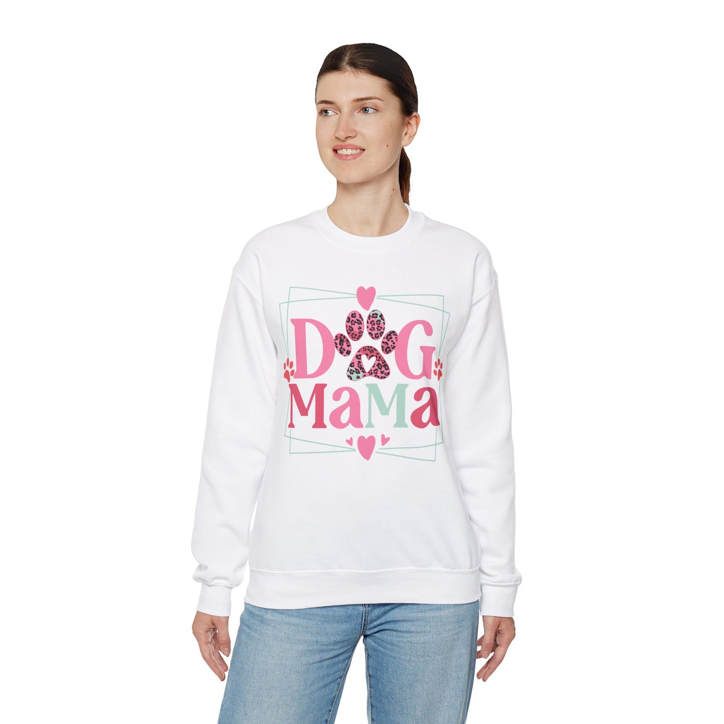 Dog Mama Unisex Sweatshirt. Great gift for Dog Loving Mama