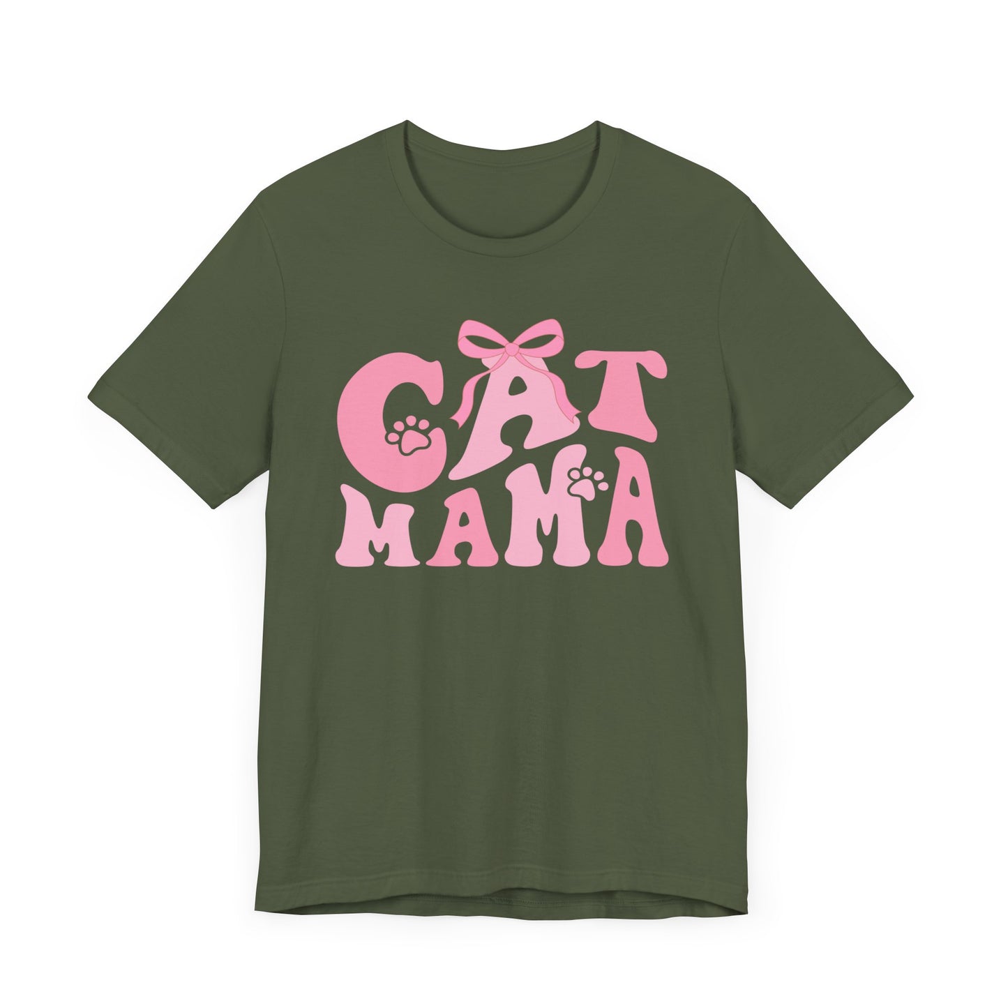 Cat lover's gift for a cat mom. Unisex Jersey Short Sleeve Tee. Gift for Cat Mom