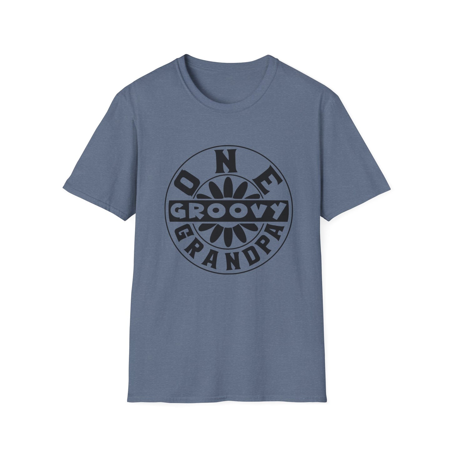 Groovy Grandpa . Great gift for grandpa, dad, uncle, father's day Unisex Softstyle T-Shirt