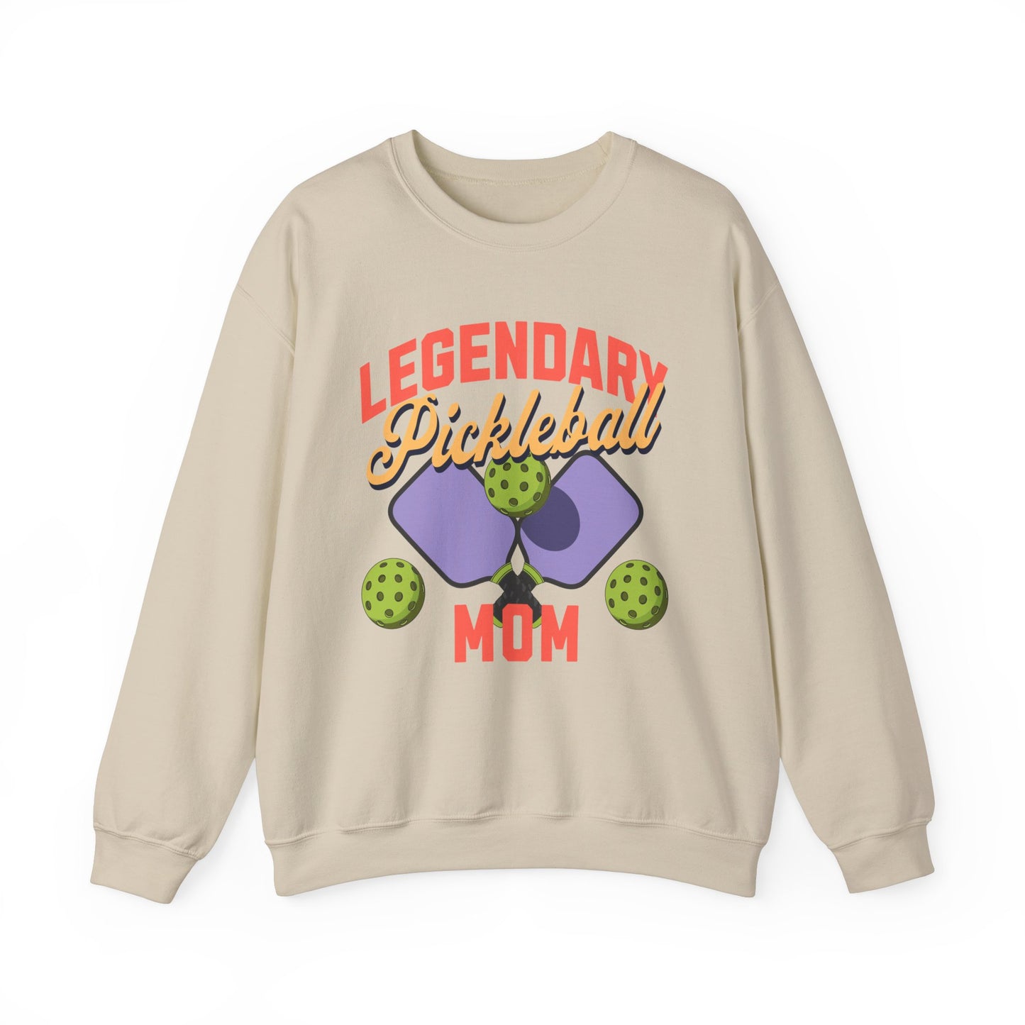 Pickleball Mom Classic Fit Sweatshirt Legendary Pickleball Mom sweatshirt