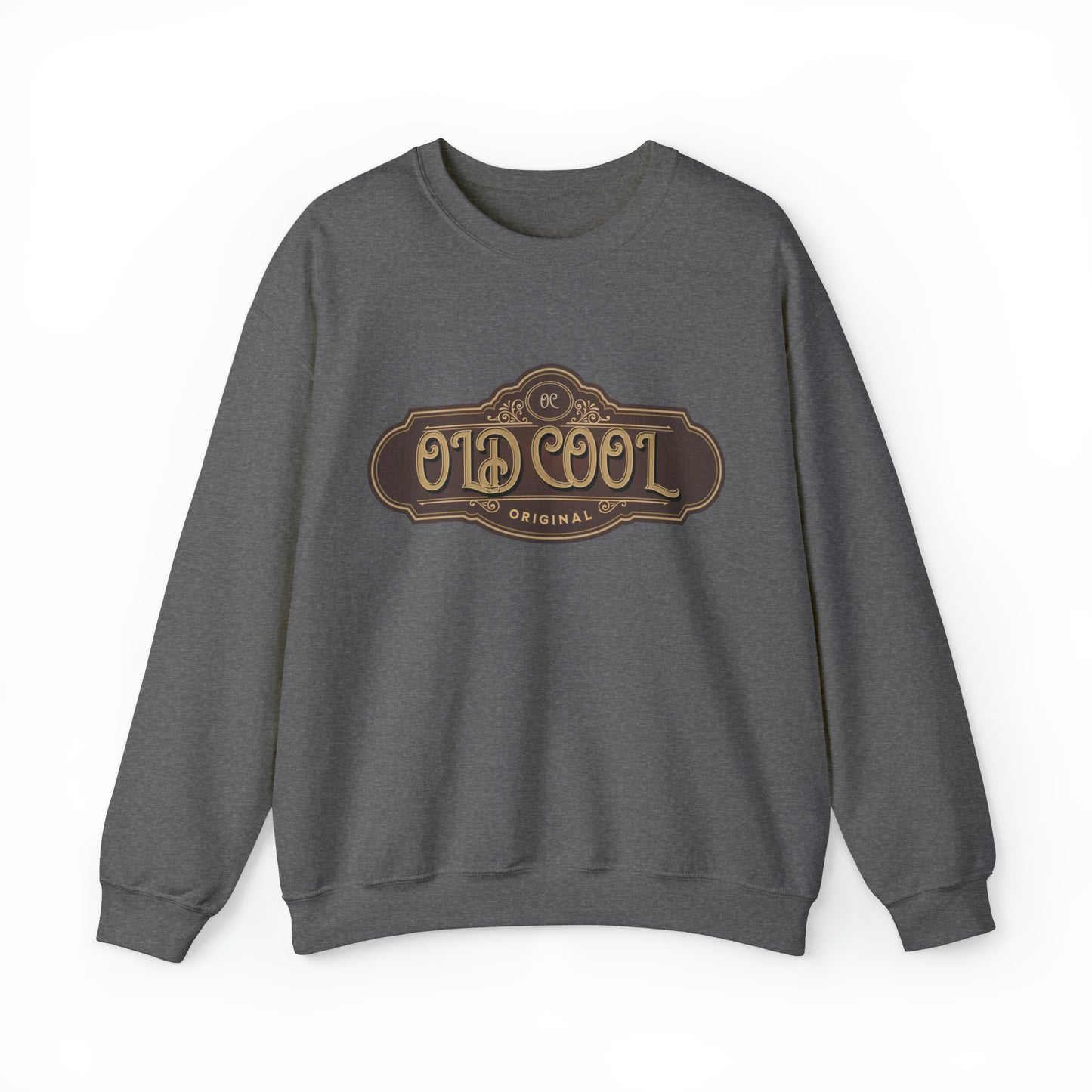 Men's Sweatshirt | Old Cool | Unisex Crewneck Sweatshirt