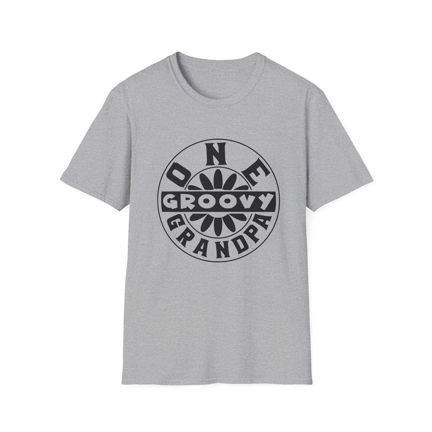 Groovy Grandpa . Great gift for grandpa, dad, uncle, father's day Unisex Softstyle T-Shirt