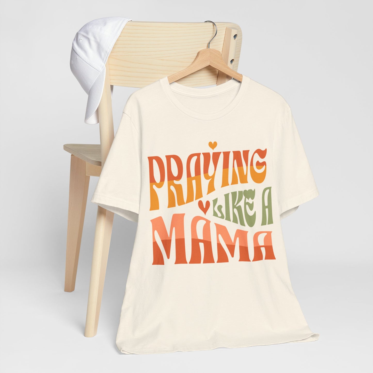 Praying Mama Unisex Jersey Short Sleeve Tee. Gift for a Praying Mom