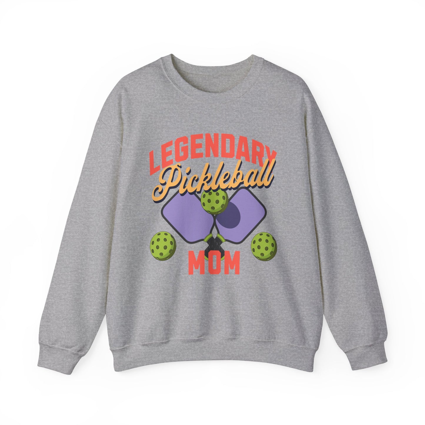 Pickleball Mom Classic Fit Sweatshirt Legendary Pickleball Mom sweatshirt