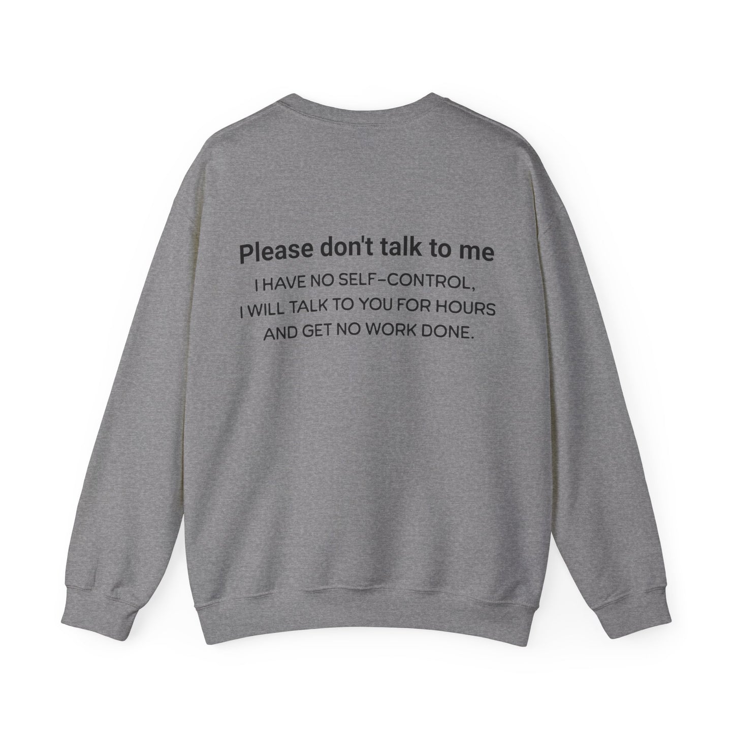 Don't talk to me, I'm working. Unisex Softstyle T-Shirt. Great shirt for the Easily distracted person. Great gift.