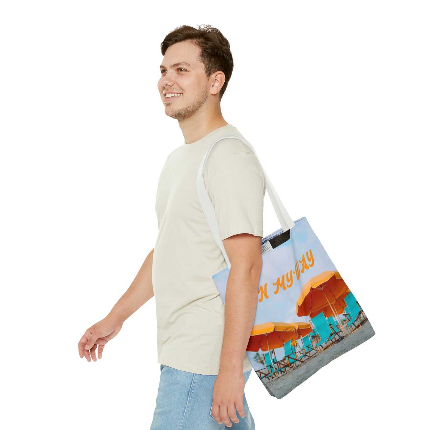 Beach Bag design Tote Bag. On My Way!