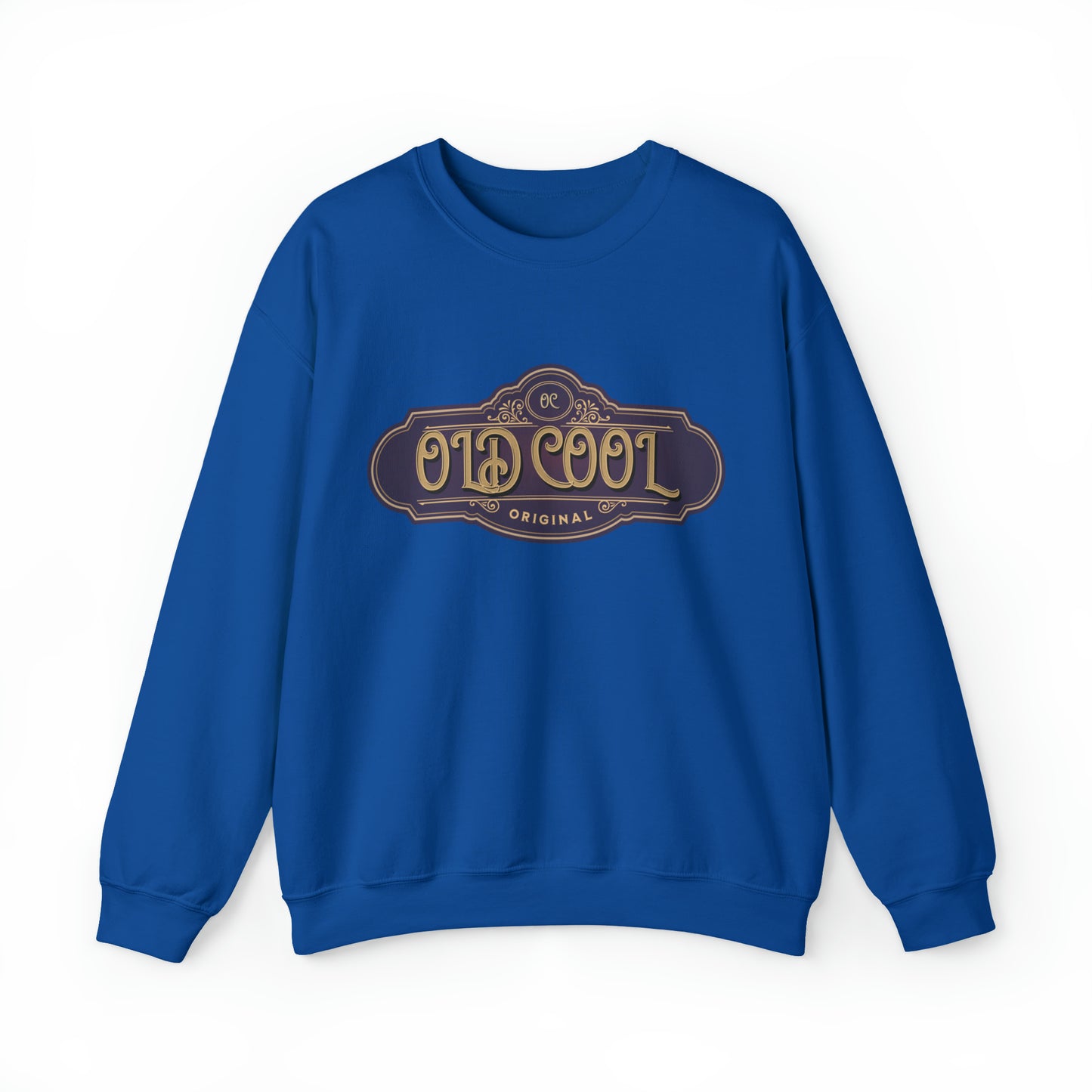 Men's Sweatshirt | Old Cool | Unisex Crewneck Sweatshirt