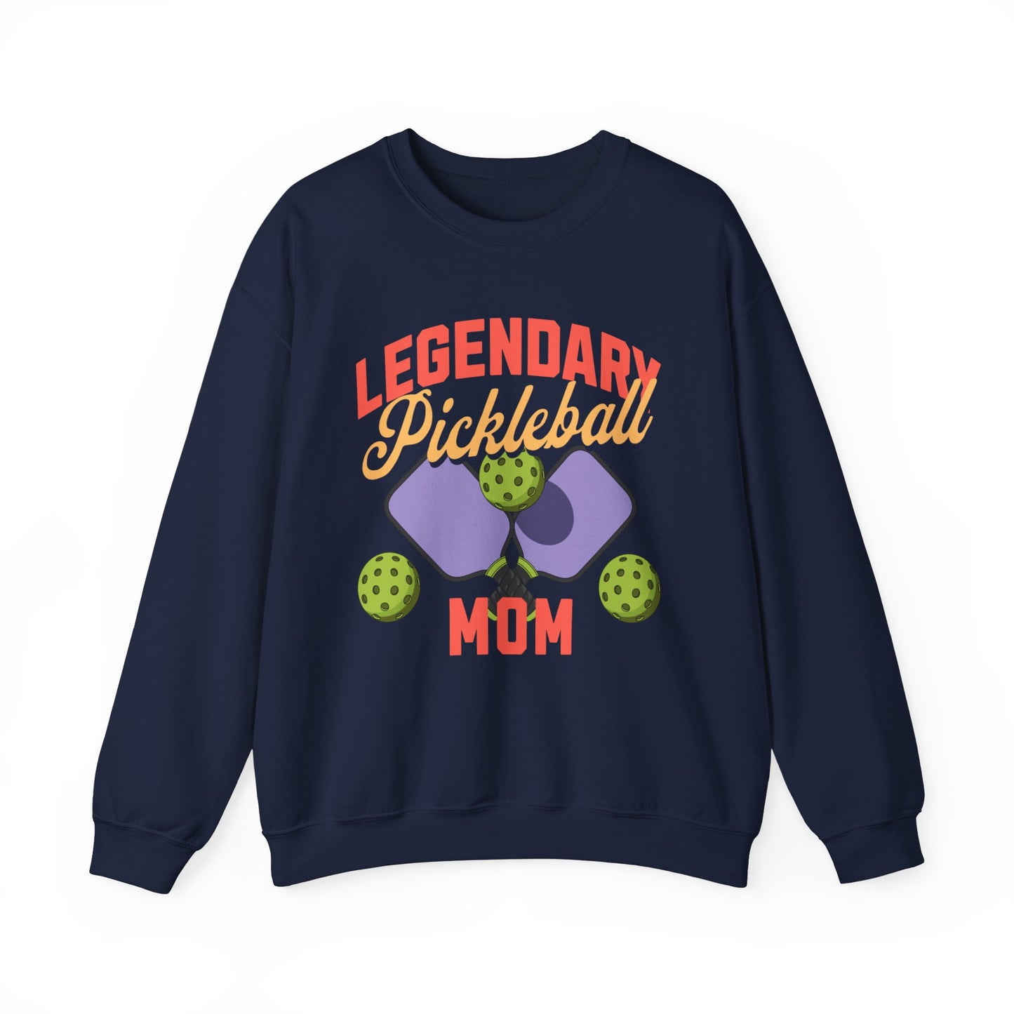 Pickleball Mom Classic Fit Sweatshirt Legendary Pickleball Mom sweatshirt