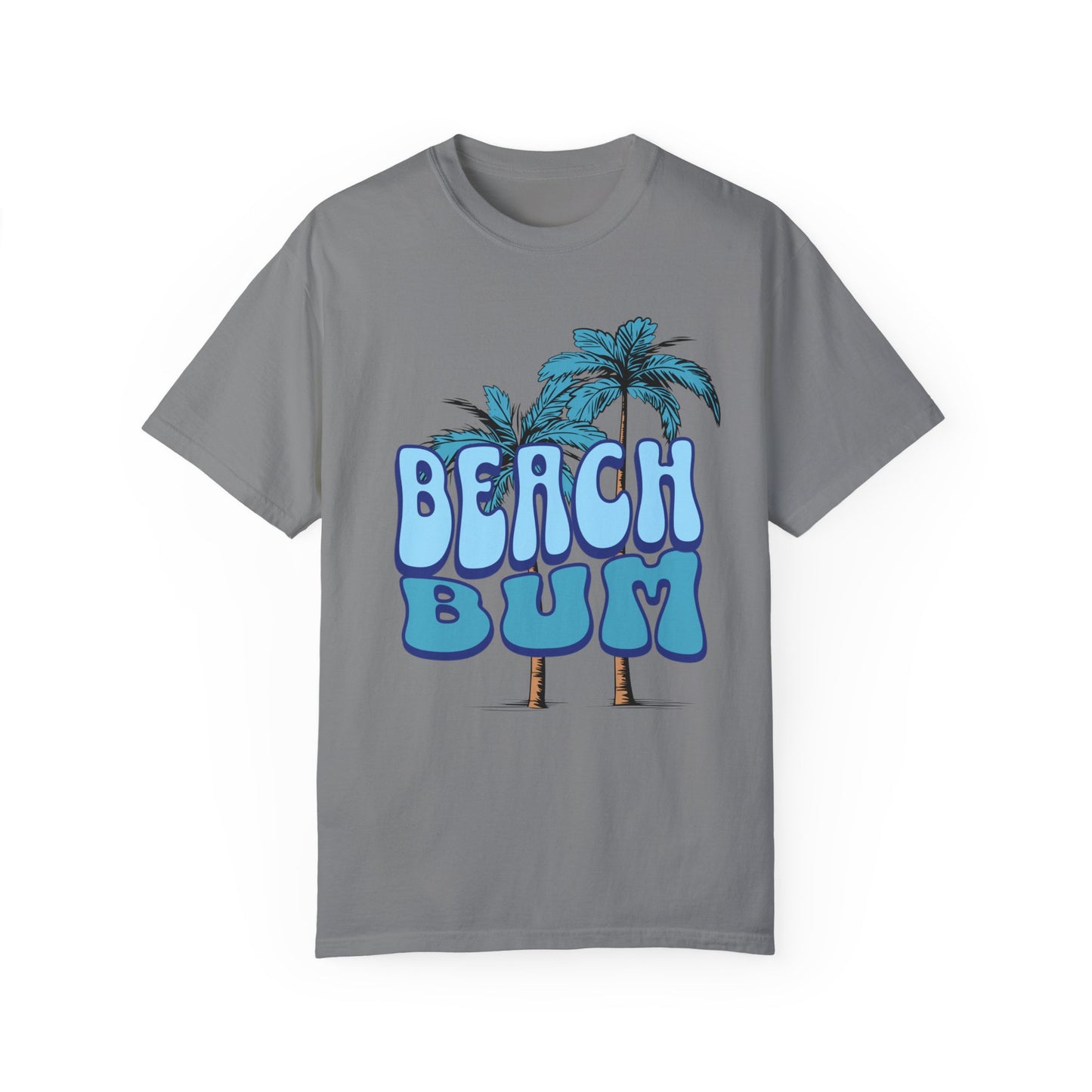 Beach Bum Unisex Comfort Colors T-shirt. Great to wear to the beach on your vacation or just the love of the ocean.