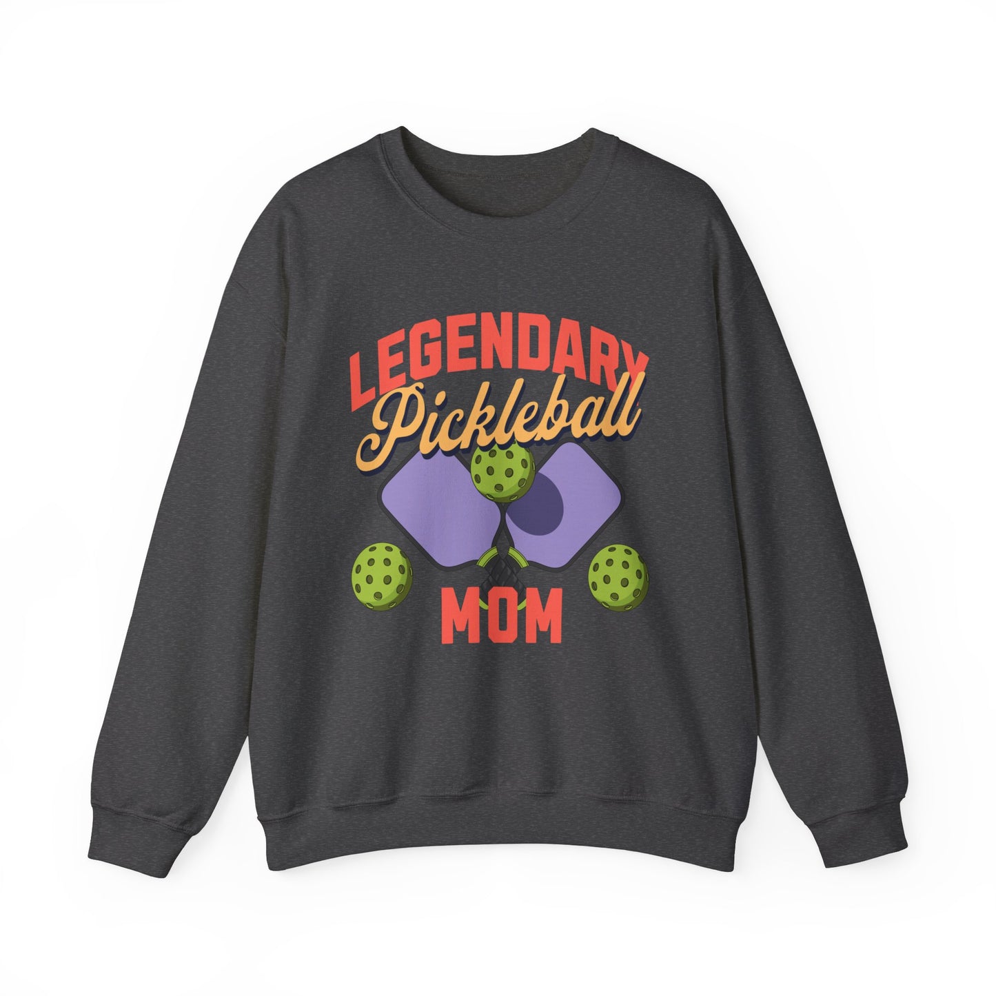 Pickleball Mom Classic Fit Sweatshirt Legendary Pickleball Mom sweatshirt