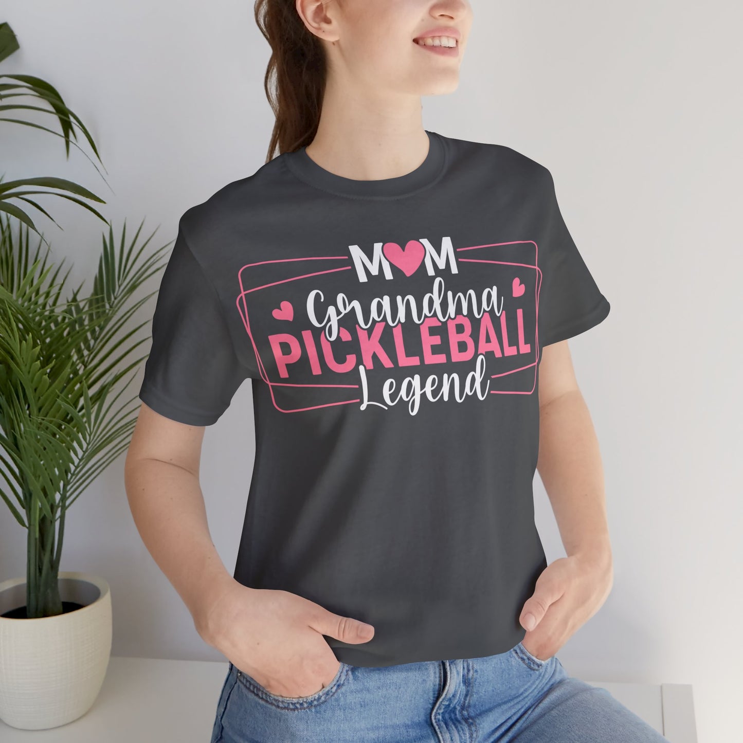 Mom Grandma Pickleball legend Unisex Jersey Short Sleeve Tee. Gift for Mom, Gift for Grandma