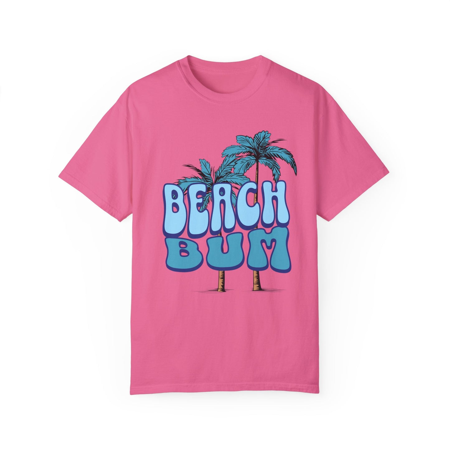 Beach Bum Unisex Comfort Colors T-shirt. Great to wear to the beach on your vacation or just the love of the ocean.