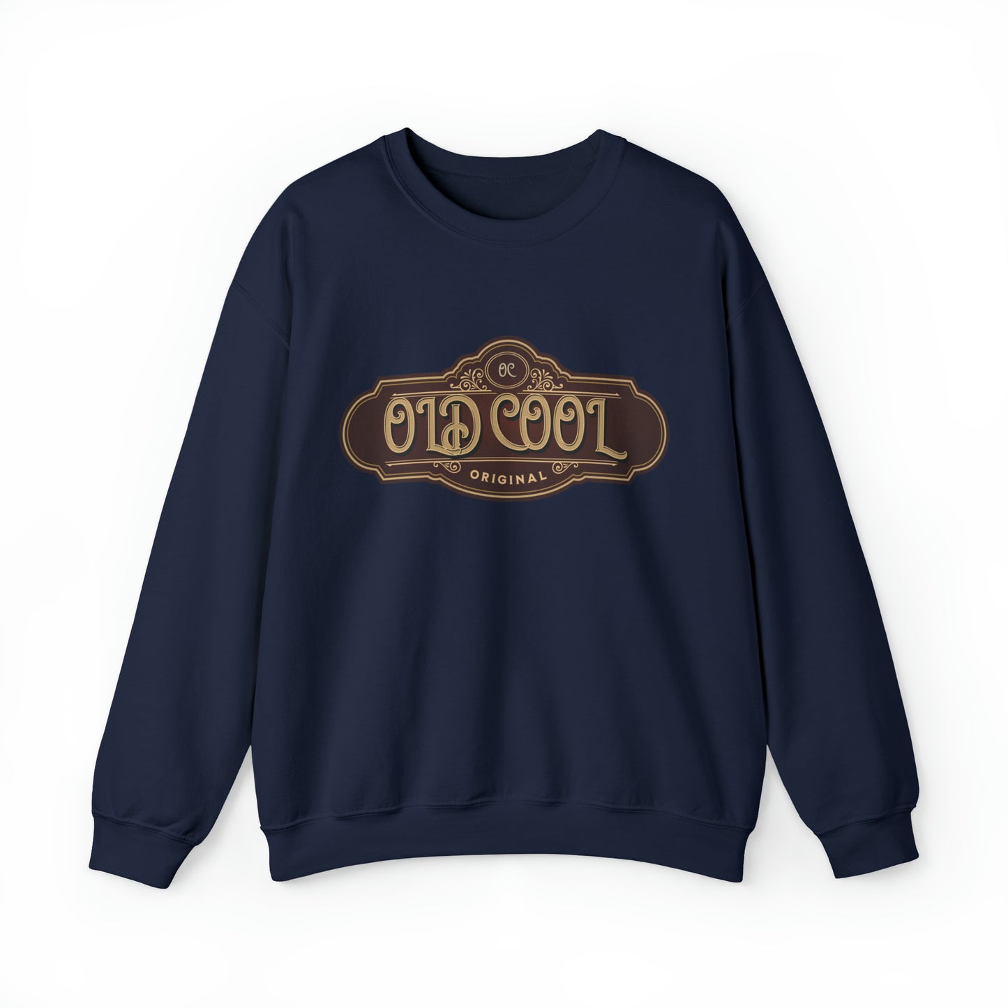 Men's Sweatshirt | Old Cool | Unisex Crewneck Sweatshirt