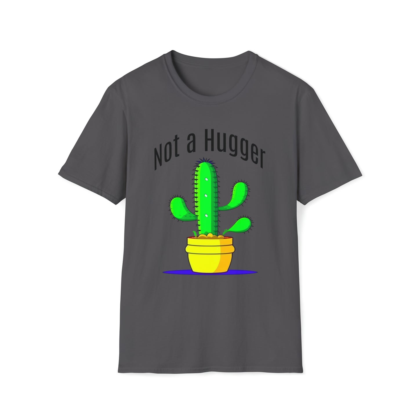 Not a Hugger  Softstyle Unisex T-Shirt for someone who appreciates personal space and values their own bubble.