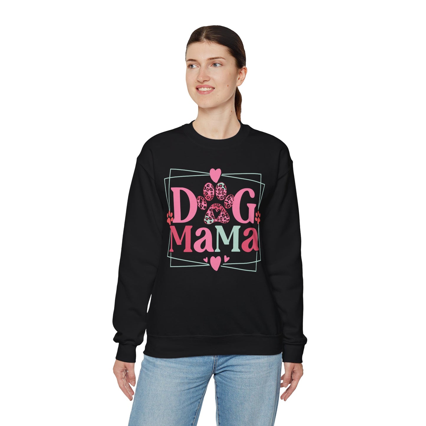 Dog Mama Unisex Sweatshirt. Great gift for Dog Loving Mama