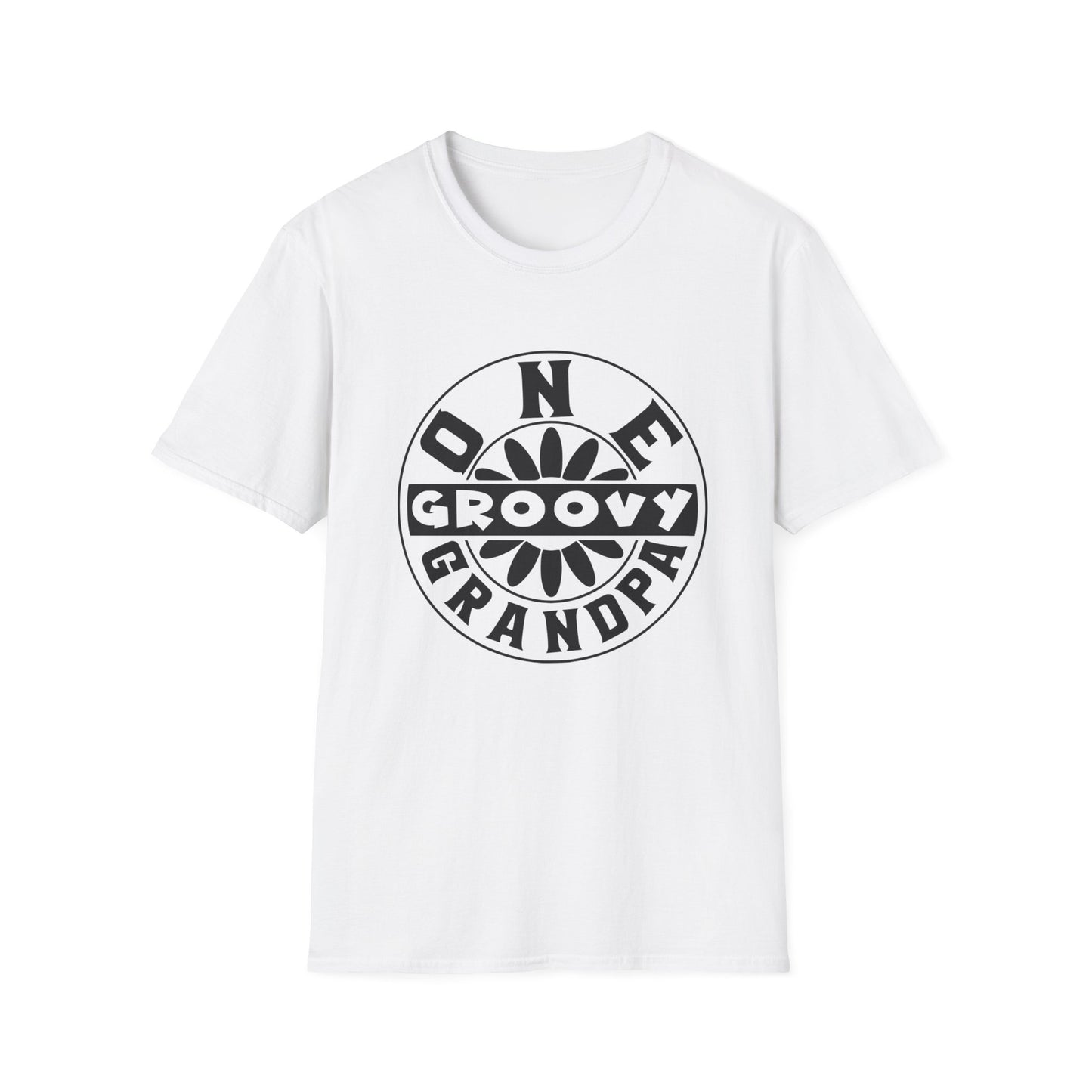 Groovy Grandpa . Great gift for grandpa, dad, uncle, father's day Unisex Softstyle T-Shirt