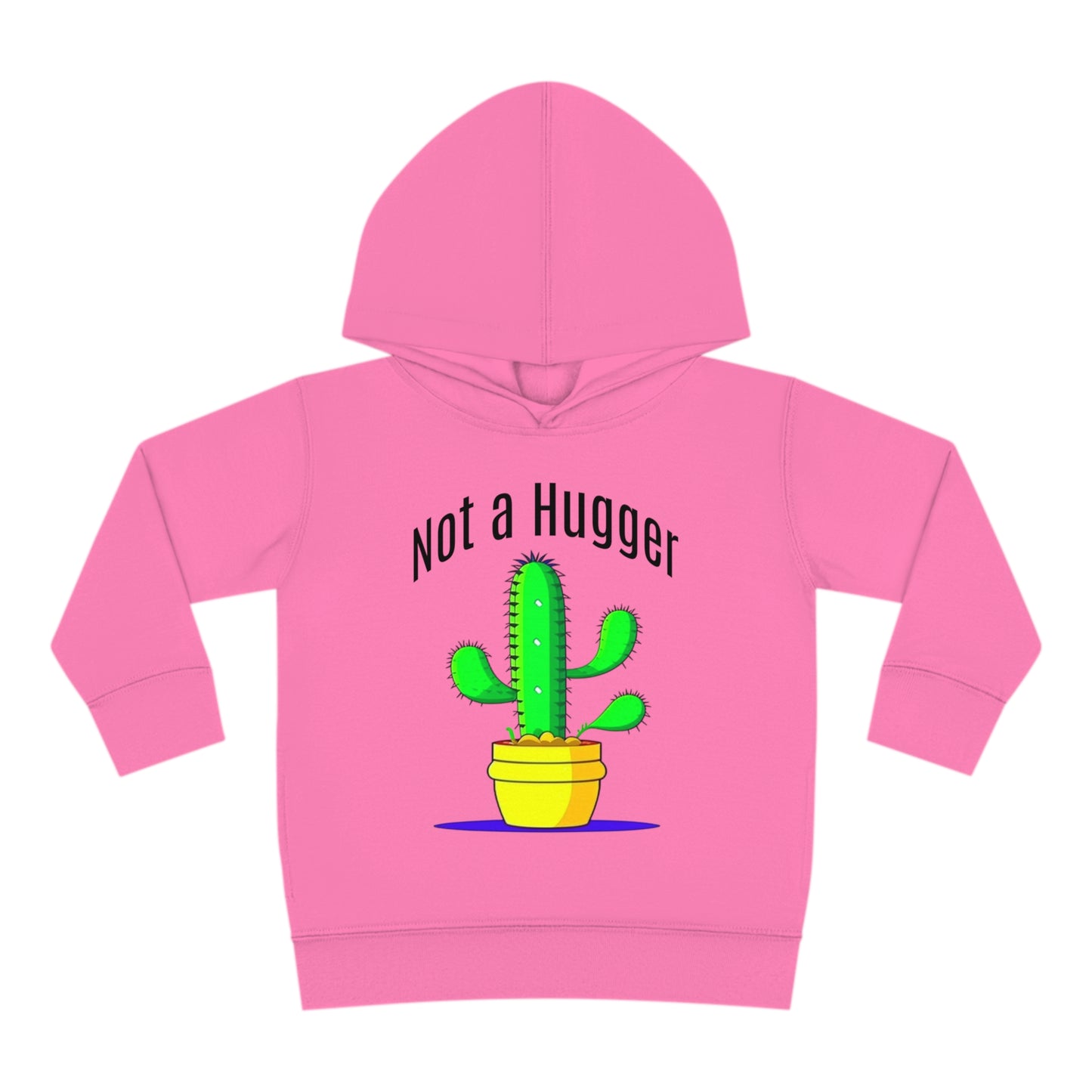 Not a Hugger Toddler Pullover Fleece Hoodie for someone who appreciates personal space and values their own bubble