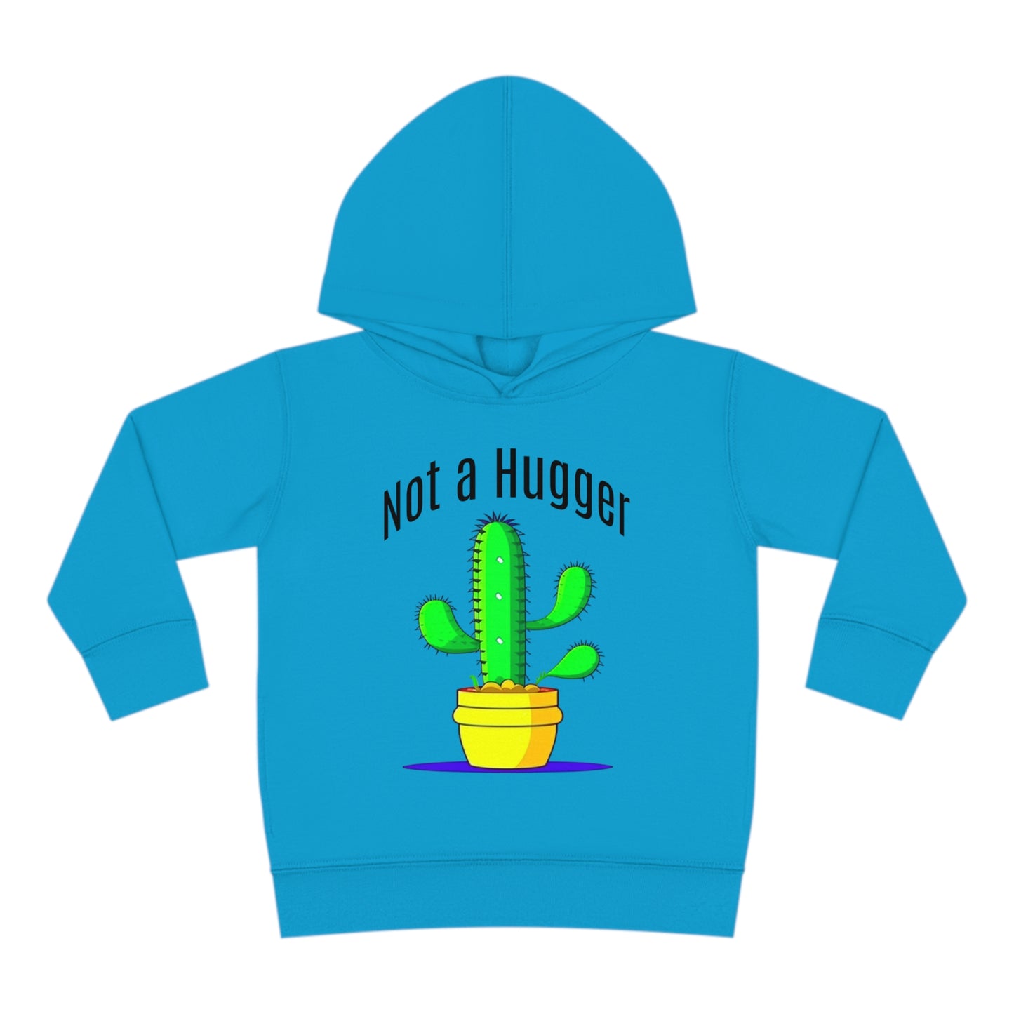 Not a Hugger Toddler Pullover Fleece Hoodie for someone who appreciates personal space and values their own bubble