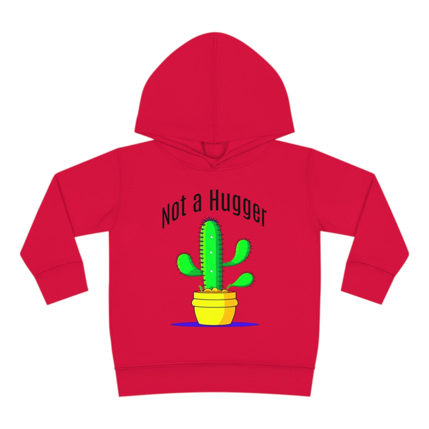 Not a Hugger Toddler Pullover Fleece Hoodie for someone who appreciates personal space and values their own bubble