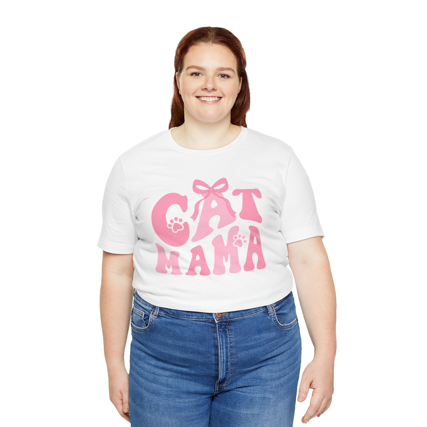 Cat lover's gift for a cat mom. Unisex Jersey Short Sleeve Tee. Gift for Cat Mom