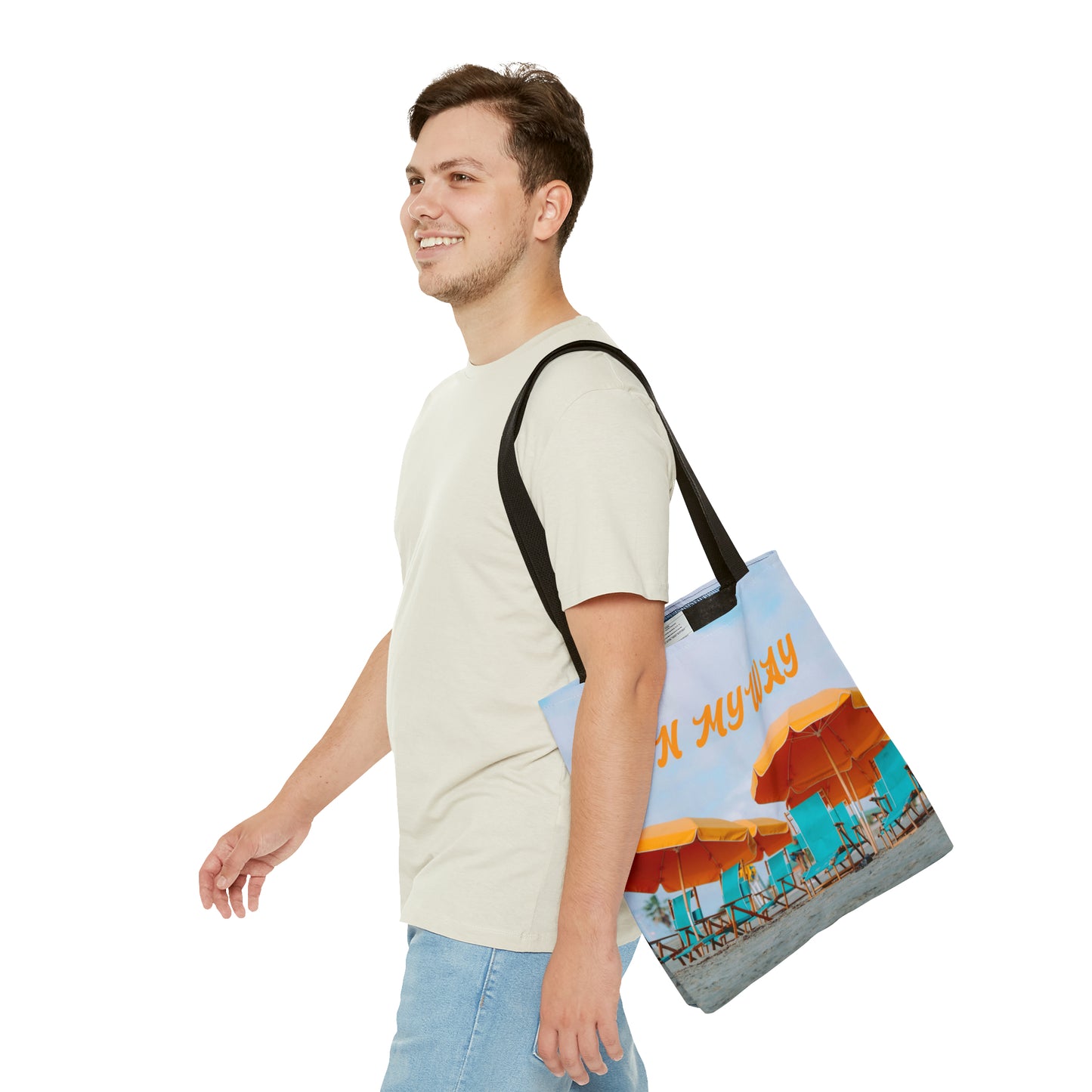 Beach Bag design Tote Bag. On My Way!