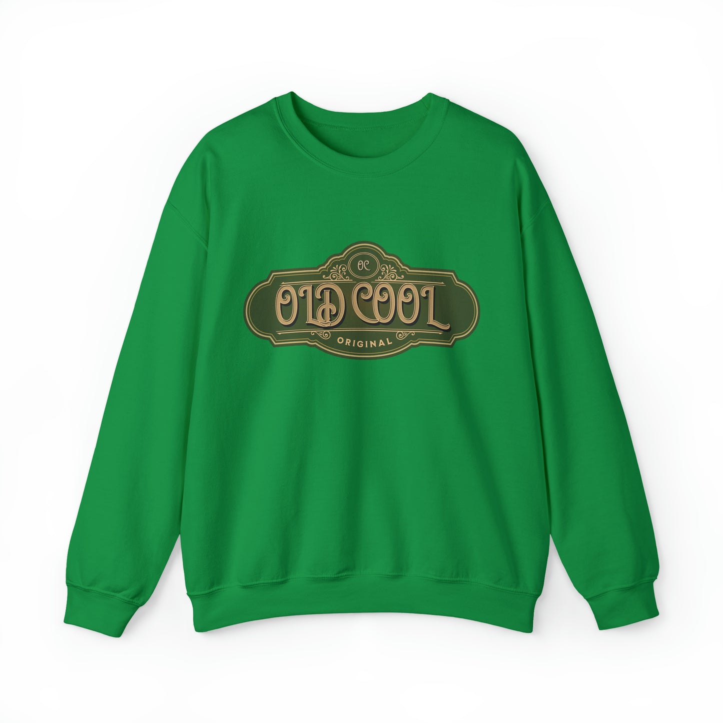 Men's Sweatshirt | Old Cool | Unisex Crewneck Sweatshirt