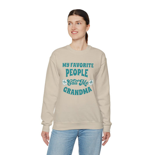 Love my Grandma Sweatshirt. My Favorite People Call me Grandma