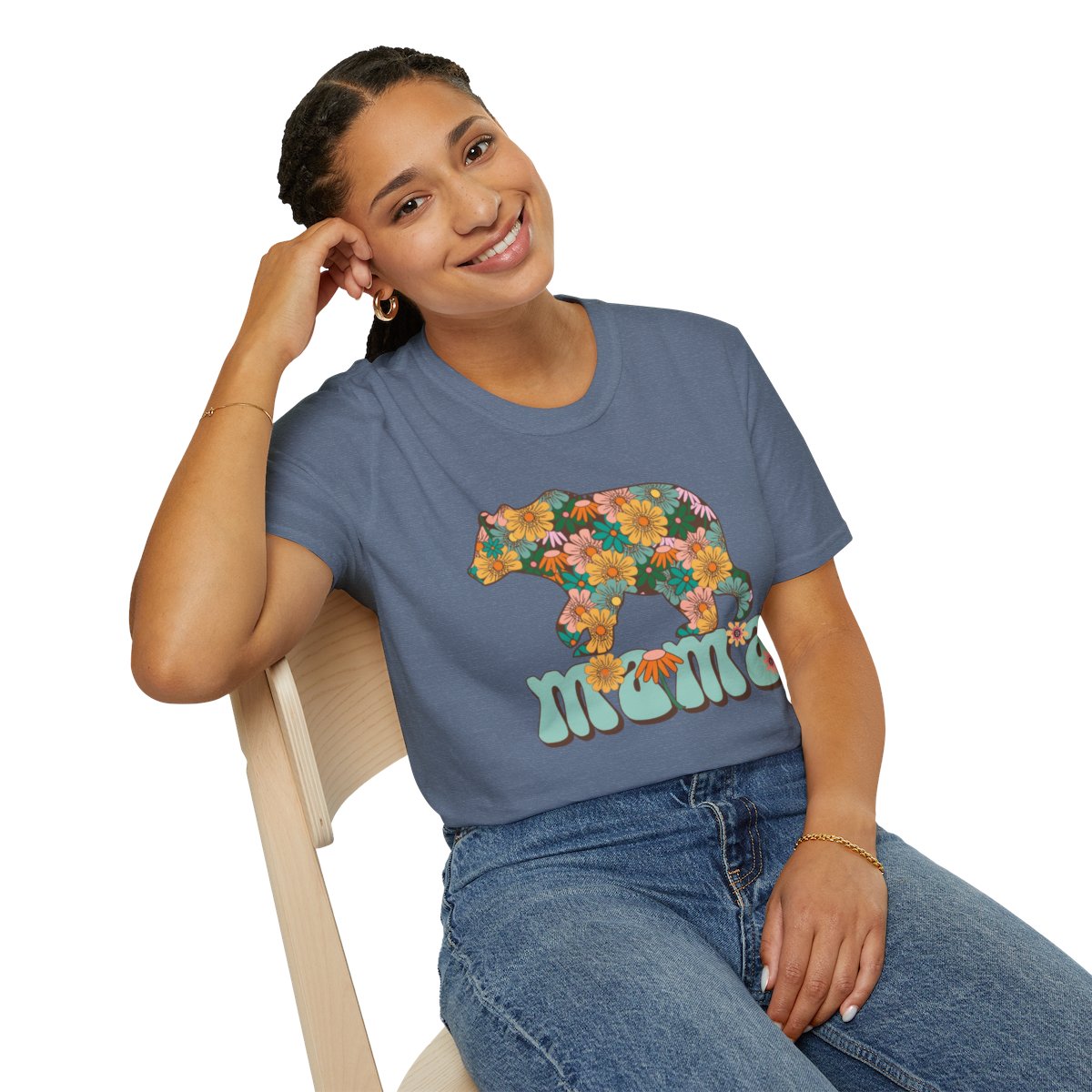 Great tshirt for the Mama Bear. Mother's Day gift. Perfect for the mom in your family.