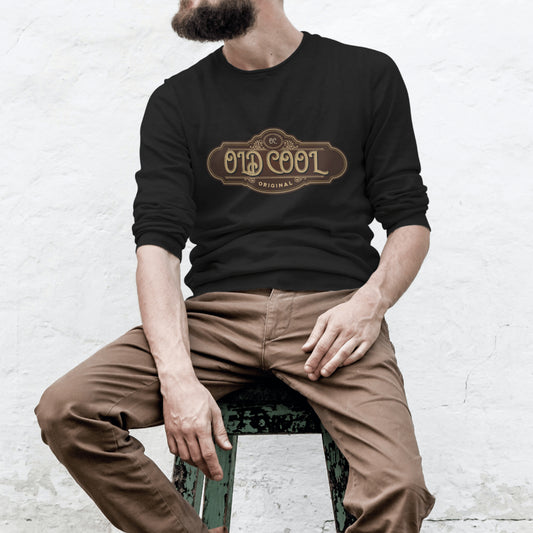 Men's Sweatshirt | Old Cool | Unisex Crewneck Sweatshirt